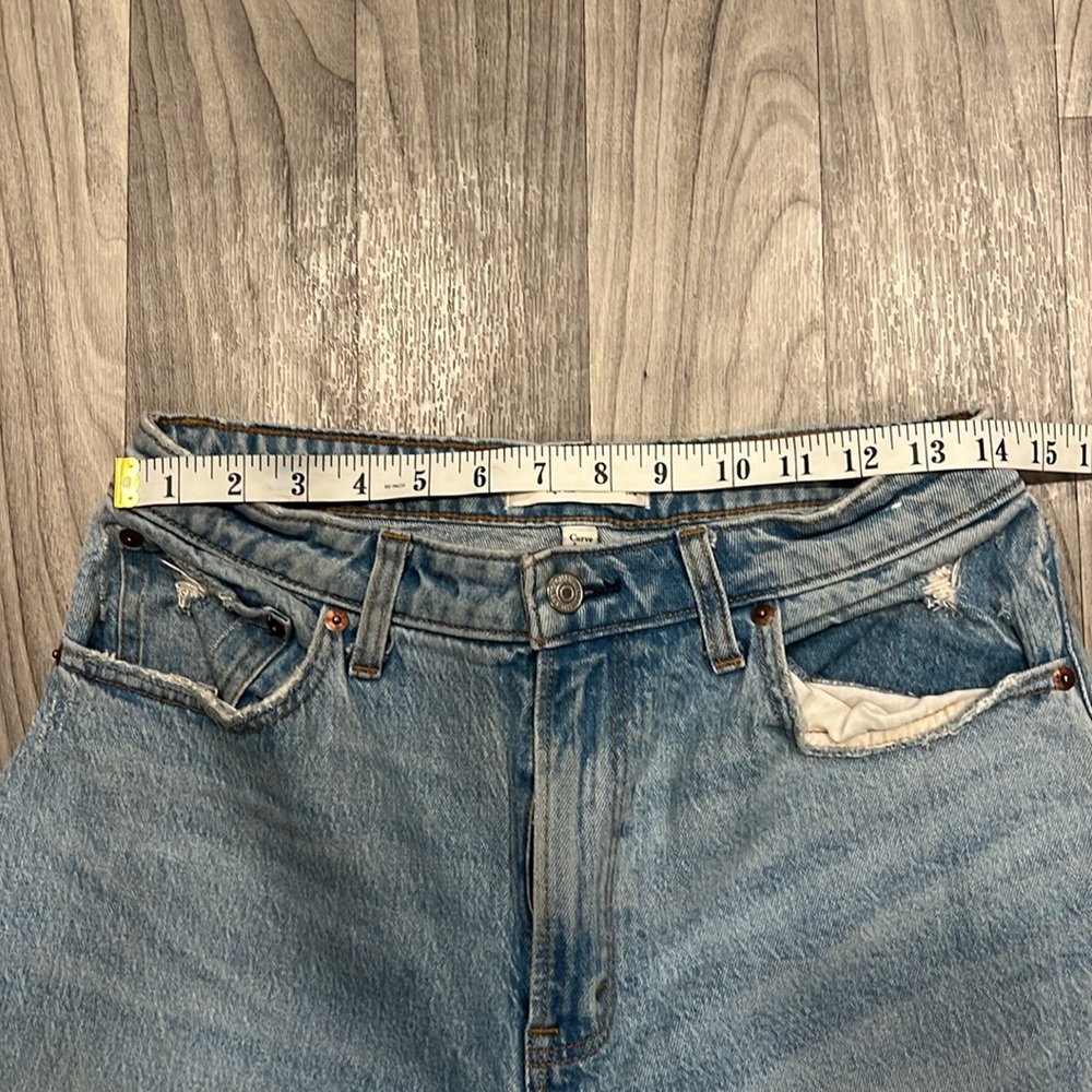 SIZE 29 / 8 ABERCROMBIE & FITCH THE 90’s RELAXED JEAN HIGH RISE - Picture 5 of 7